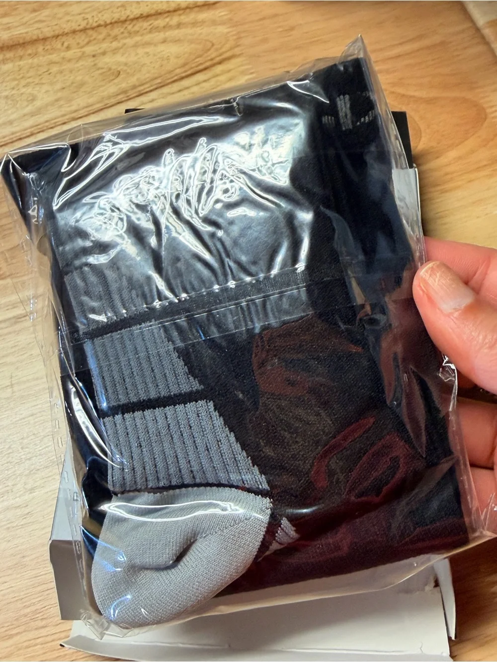 Stamina Black Graduated Compression Athletic Socks Size L/XL #405